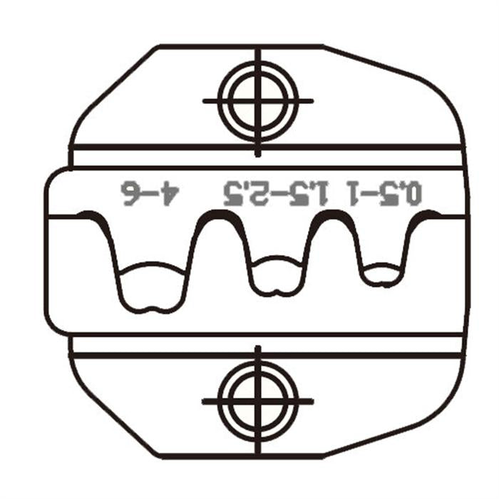 Die Set For Non-insulated Open Barrel Connectors