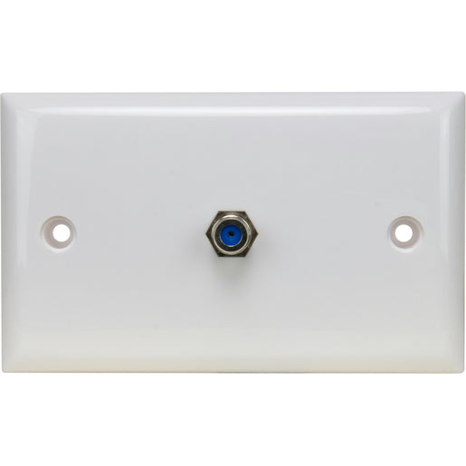 Kingray Wall Plate - Single F Type Outlet - Foxtel Approval F30923