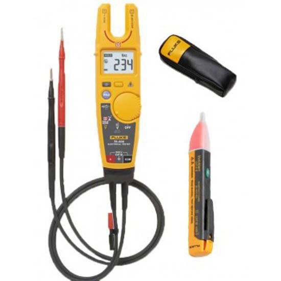 Fluke T6-HT6-1AC KIT Electrical Tester, FieldSense Technology, 600V AC with VoltAlert & Holster