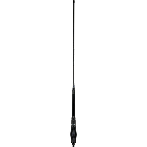 GME 640mm Elevated Feed Base, AS002B Spring, Fibreglass Colinear Antenna (6.6dBi Gain) - Black