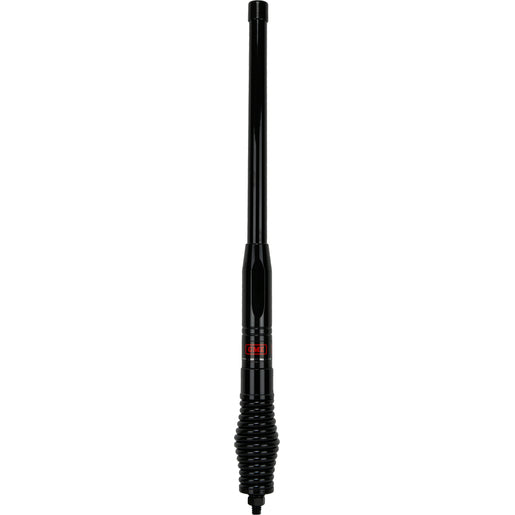 GME 580mm Heavy Duty Fibreglass Radome Antenna, AS004B Spring (2.1dBi Gain) - Black