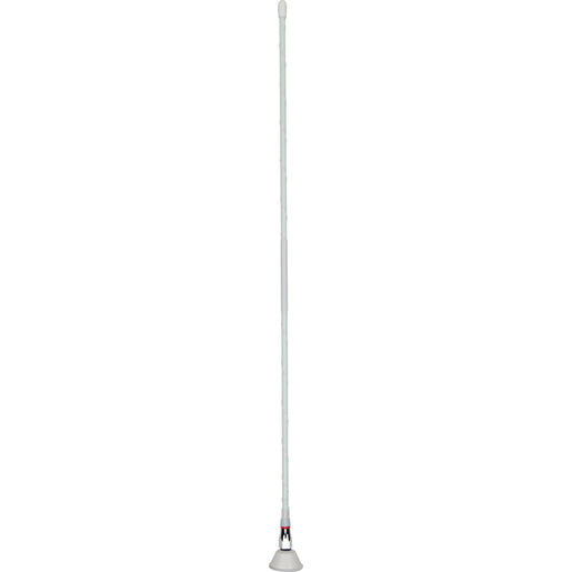 600mm 27MHz Ground Dependent Antenna, Base, Cable and Plug - White