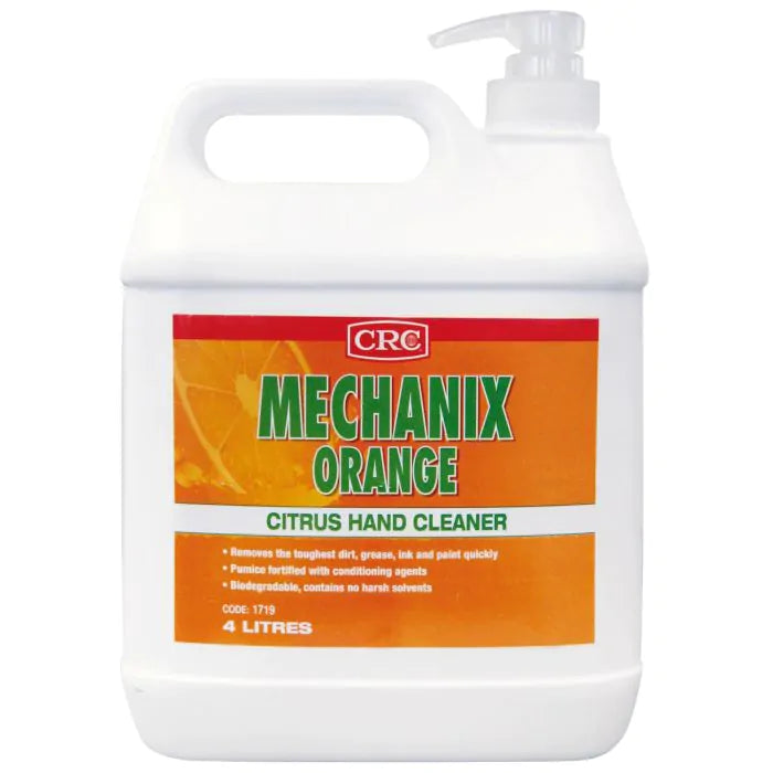 CRC Mechanix Orange Hand Cleaner 4L