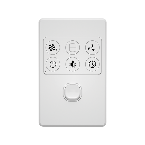 Arlec DC Ceiling Fan Wall Controller - For DC Boston II — Universal ...