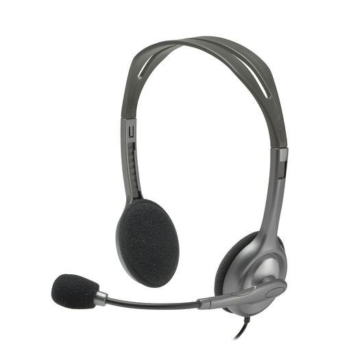 LogitechÂ® H110 Wired Stereo Headset with Microphone