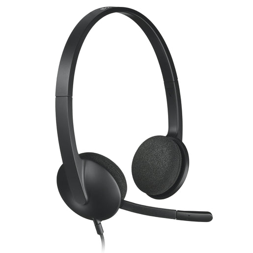 LogitechÂ® H340 Black USB Computer Headset with Microphone