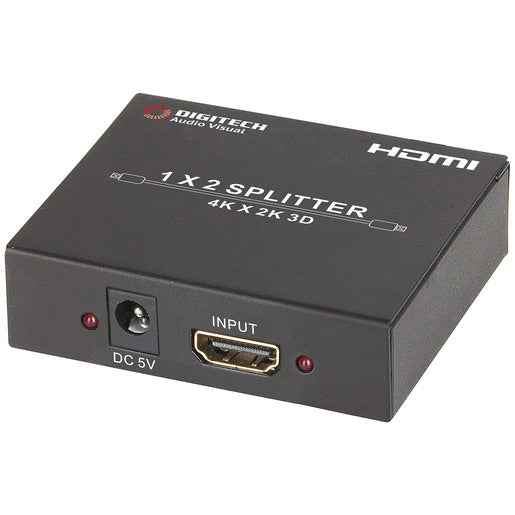 Digitech 2 Way HDMI Splitter With 4K Support