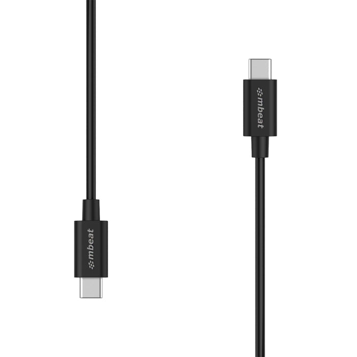 mbeatÂ® Prime 2m USB-C to USB-C 2.0 Charge And Sync Cable High Quality/Fast Charge for Mobile Phone Device Samsung Galaxy Note 8 S8 9 Plus LG Huawei