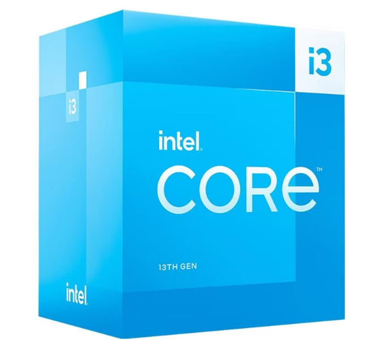 Intel i3 13100 CPU 3.1GHz (4.5GHz Turbo) 13th Gen LGA1700 4-Cores 8-Threads 12MB 60W UHD Graphics 730 Retail Raptor Lake with Fan