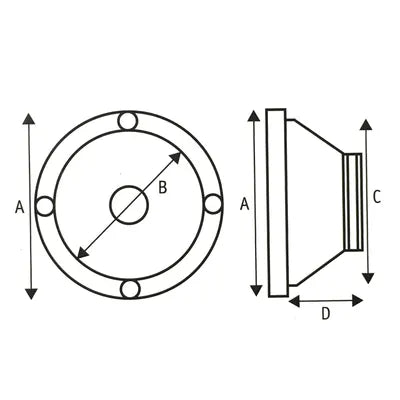 Response 4 Inch Coax 2 Way Car Speaker