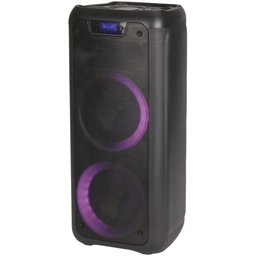 Dual 6.5" Rechargeable PA Speaker with LED