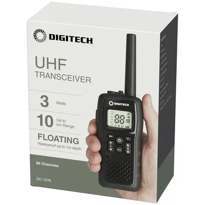 Waterproof Floating 80 Channel 3W UHF CB Transceiver