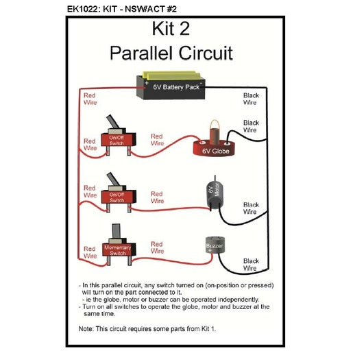 Sound + Movement Extension for EK-1021 Kit