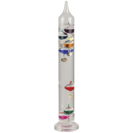 Galileo Thermometer 30CM 16-28DEG