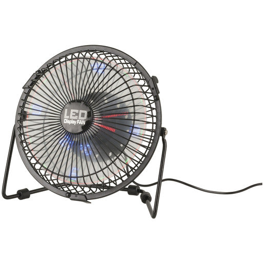 LED Display USB Fan