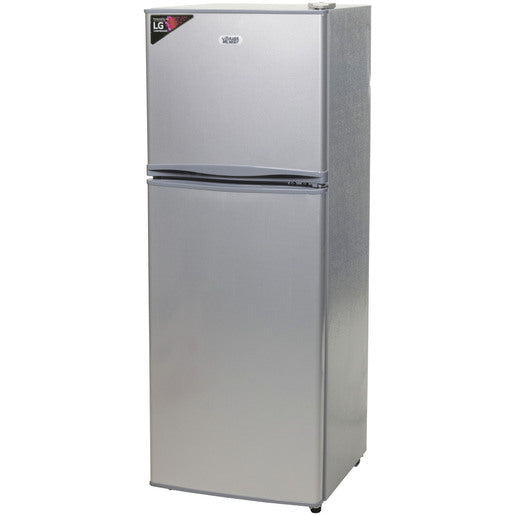 138L Brass Monkey Slim-Line Double Door Fridge/Freezer