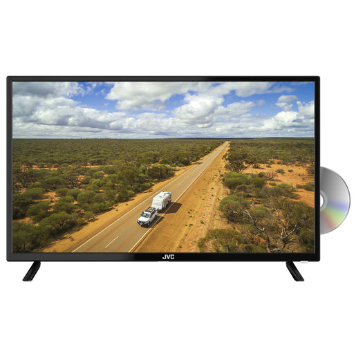 JVC 32in/81cm HD TV with Built-in DVD Player