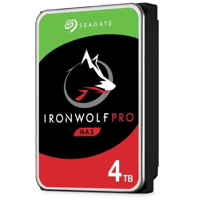 Seagate 4TB 3.5' IronWolf Pro NAS  SATA3 NAS 24x7 Performance HDD (ST4000NE001) 5 Years Warranty