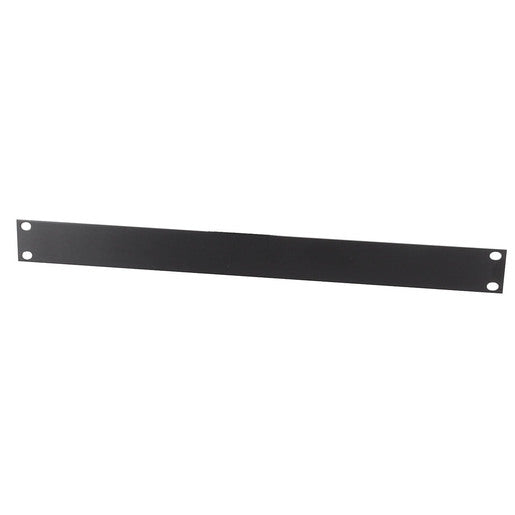 ALuminium 44mm (1U) Rack Cabinet Panel - Black Finish