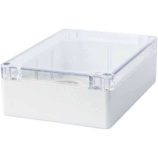 Sealed Polycarbonate Enclosure 171 x 121 x 55 - Clear Lid