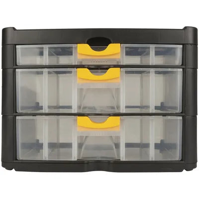 Portable Storage Box with 3 Drawers