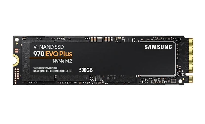 Samsung 970 EVO Plus 500GB PCIe NVMe SSD MLC 3500MB/s 3200MB/s 480K/550K IOPS 300TBW 5yrs wty