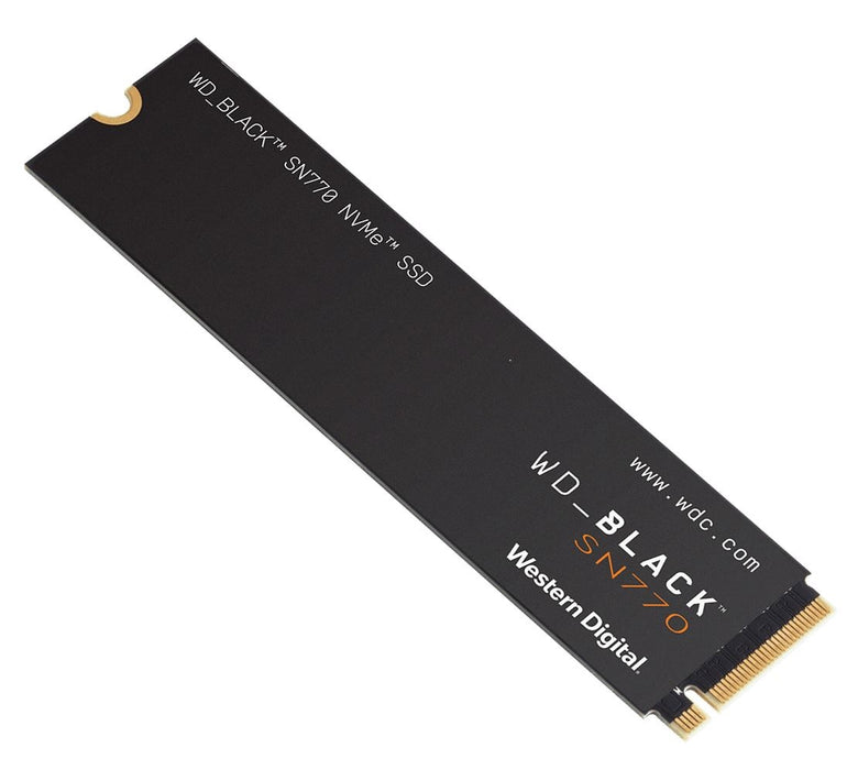 Western Digital WD Black SN770 250GB Gen4 NVMe SSD - 4000MB/s 2000MB/s R/W 200TBW 240K/470K IOPS 1.75M Hrs MTBF M.2 PCIe4.0 5yrs ~WDS250G1B0E