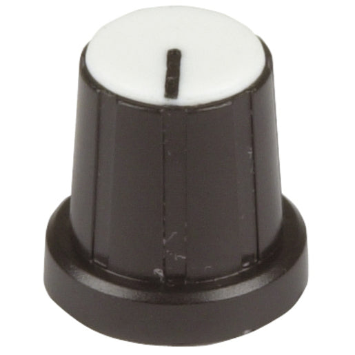 White Push On Style Knob