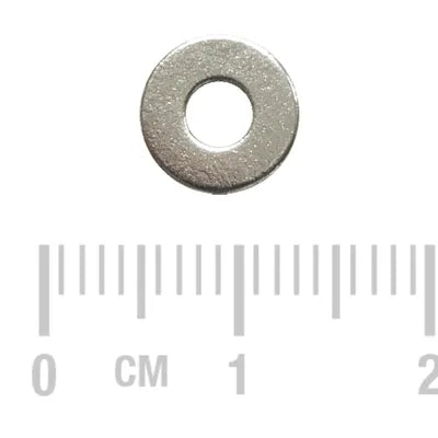 3mm Steel Flat Washers - Pack of 200