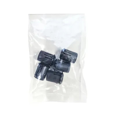 10mm LED Clips Black - Pack of 5