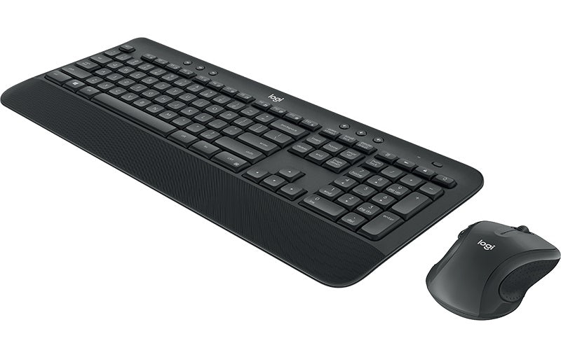 (LS) Logitech MK545 Wireless Desktop Keyboard Mouse Combo 3 Yrs battery life comfortable palm rest & adjustable tilt legs Laser-grade ~KBLT-MK520R