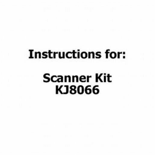 Instructions For Scanner Kit KJ8066