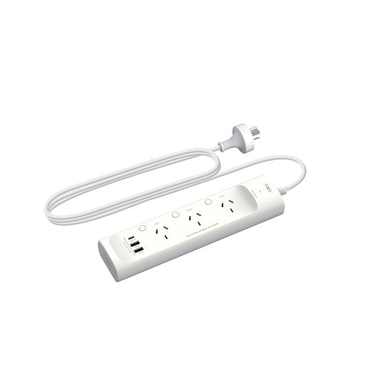 TP-LINK Tapo Smart Power Board 3 AC Sockets with 2 x USB A and 1 x USB C Bluetooth with 1.5 Metre Lead