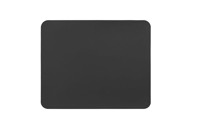 Brateck MP07-2-B Double-Sided PVC Leather Mouse Pad Black(LS)