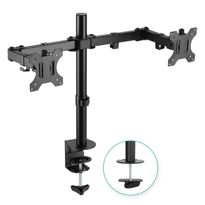 mbeatÂ® activiva ErgoLife Dual Monitor Screen Double Joint Monitor Arm