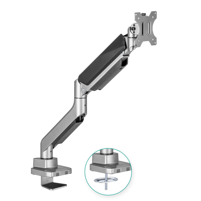 mbeatÂ® Activiva Heavy Duty Single Monitor Screen Gas Spring Monitor Arm ACA-HMA-SGS01Y