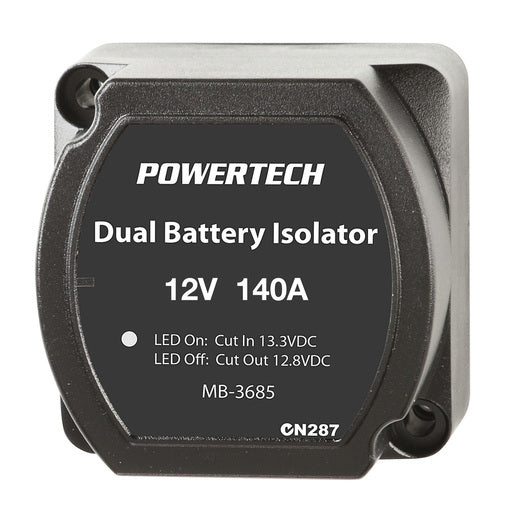 Powertech 140A Dual Battery Isolator (VSR)