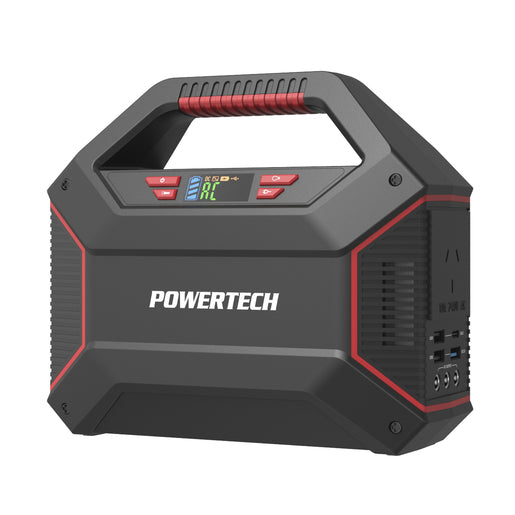 Powertech Portable 155W Power Centre with 100W Inverter and Digital Display