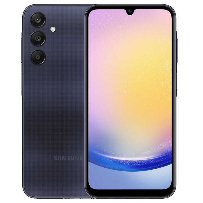 Samsung Galaxy A25 5G 128GB - Blue Black (SM-A256EZKDXSA)6.5', FHD+, 120Hz, 6GB/128GB, 50MP/8MP, Dual SIM, 5000mAh, 2YR