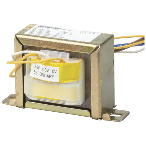 12.6V CT, 7VA 500mA Centre Tapped - Type 2853 Transformer