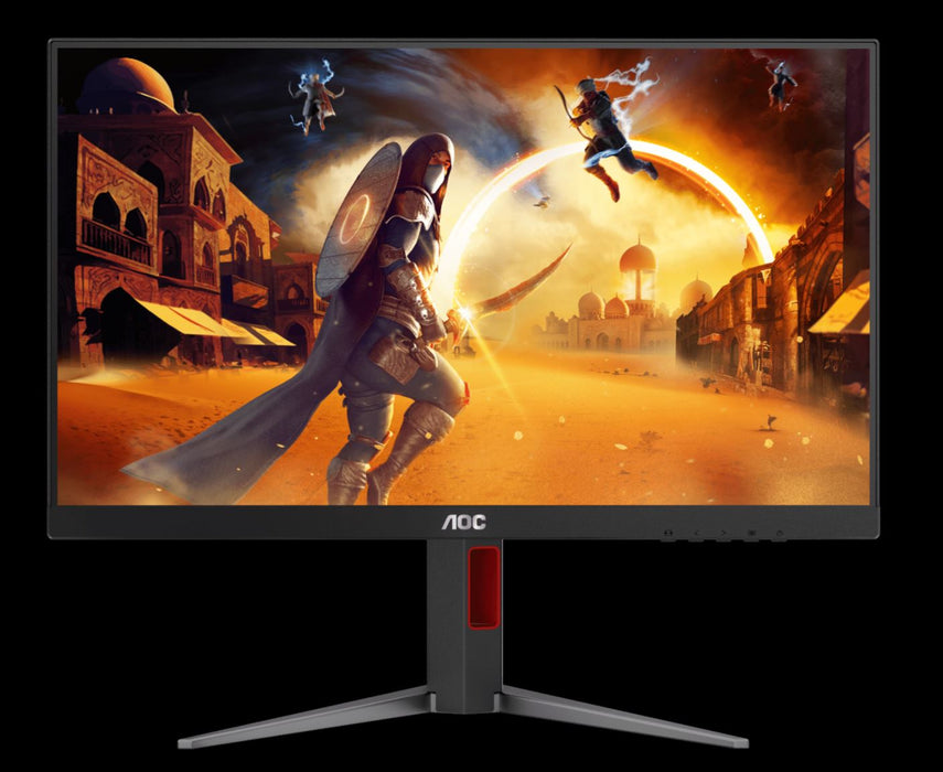 AOC 23.8' IPS, FHD, Adaptive Sync,1ms, 180Hz , HDR10, 1x HDMI 2.0, 1x DP 1.4, Borderless, Height Adjustable Stand, VESA 100X100mm