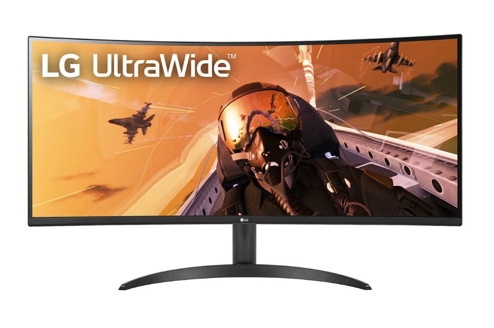 LG 34''QHD 21:9 Curved UltraWideâ„¢ (3440 x 1440) VA Monitor -160Hz Refresh Rate -HDR10 with sRGB 99% (Typ.)  -WarrantY 3 Years (Parts & Labour)