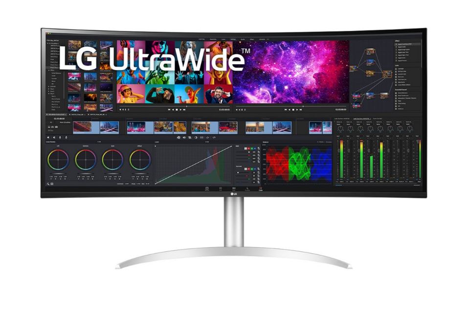 LG 39.7'' Curved UltraWideâ„¢ 5K2K Nano IPS Display (40WP95C-W)