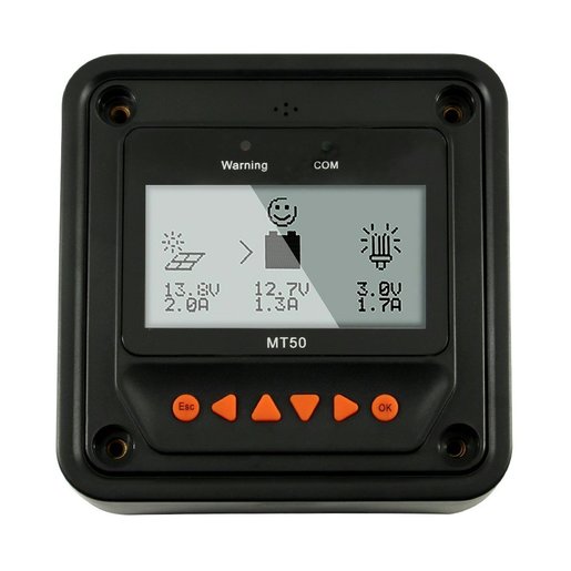 Remote Status Display with cable for Solar Regulator