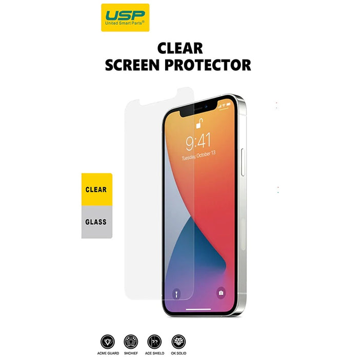 USP Apple iPhone 11 Pro Max / iPhone Xs Max Tempered Glass Screen Protector : Full Coverage, 9H Hardness, Bubble-free, Anti-fingerprint