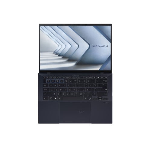 ASUS ExpertBook B9 14' AI PC Business Laptop U7 150U 14.0' WQXGA+ (2880 x 1800) 16:10 LPDDR5X 32G[ON BD.] 1TB 2280 PCIE G4 STAR BLACK WIN11 PRO