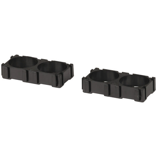 Dual 18650 Interlocking Battery Bracket - Pair