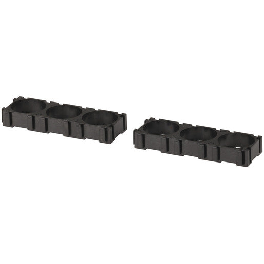 Triple 18650 Interlocking Battery Bracket - Pair