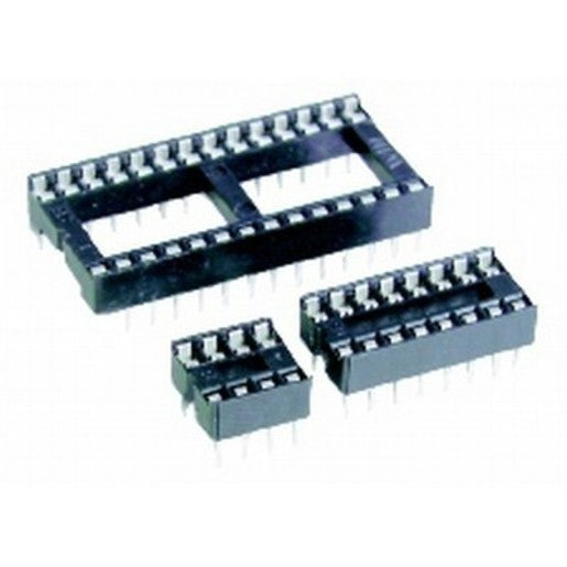 28 Pin Production (Low Cost) IC Socket 600mil