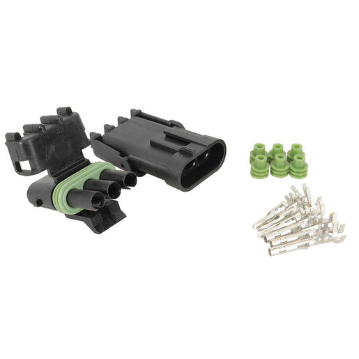 Automotive Waterproof JR Plug and Socket Set - 3 way